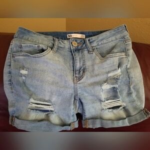 Juniors Jean Shorts
